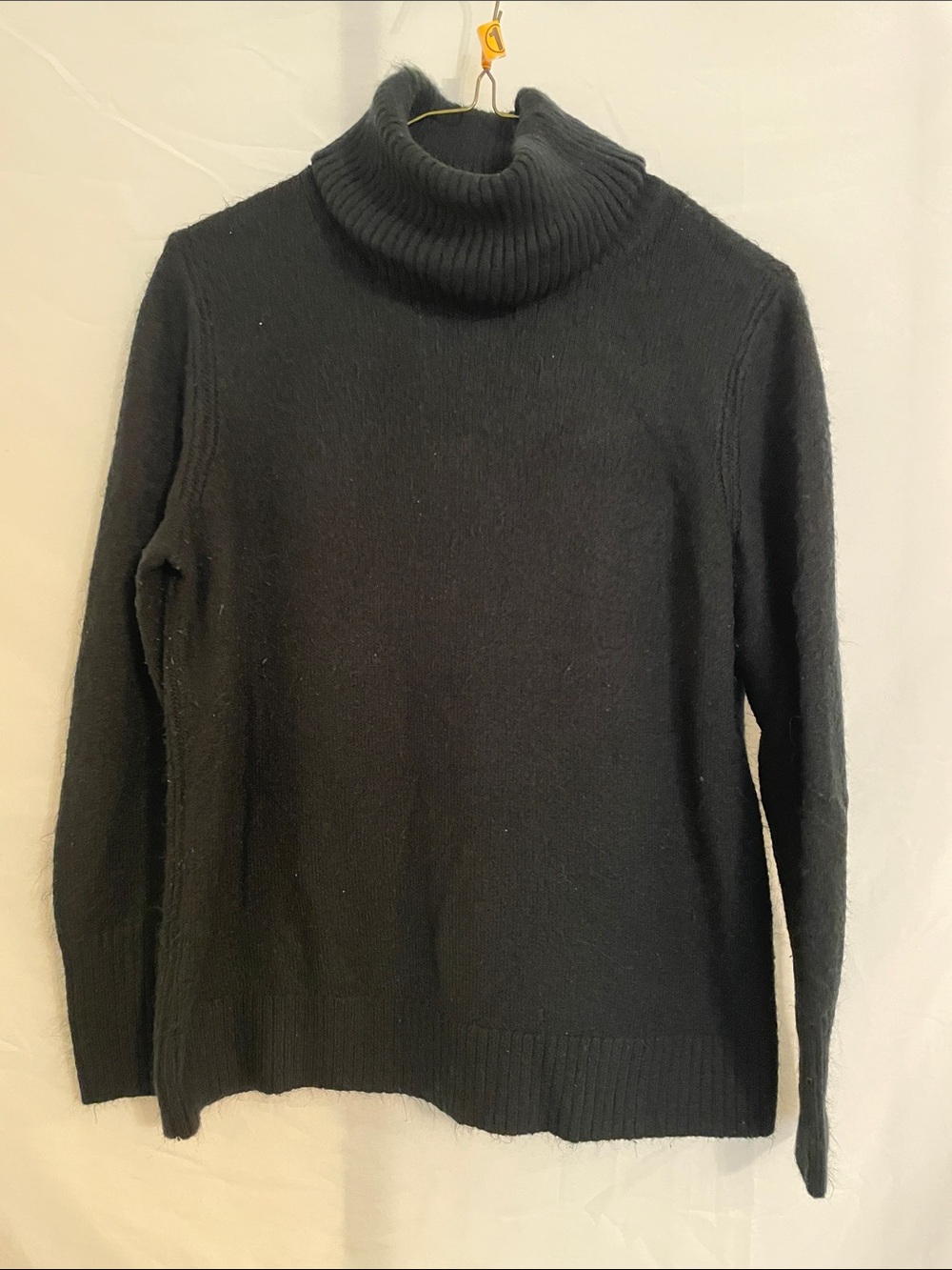 GAP Black Turtleneck Sweater - Women's Ribbed Collar